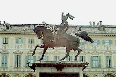 Caval 'd Br�ns in Piazza San Carlo